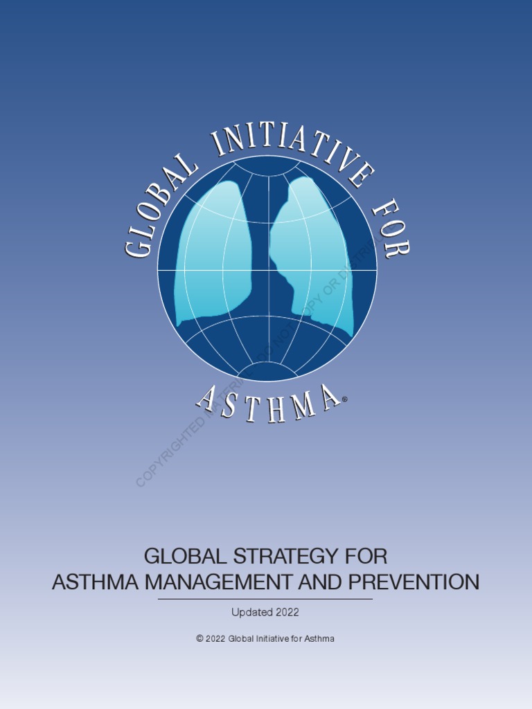 Gina Main Report 2022 Final 220701 Wms Cap 1 PDF Asthma Chronic
