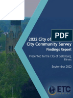 Galesburg 2022 Community Survey Findings Report