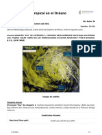 Aviso de Ciclón Tropical en El Océano Pacífico - 5219