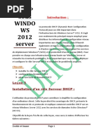 dhcp sous win 2012 ser-1