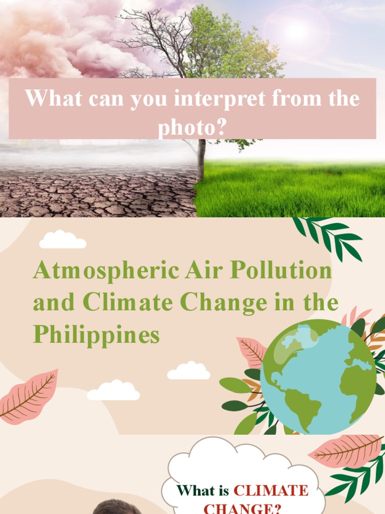 Climate Change and Air Pollution in the Philippines | PDF | Air ...