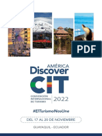 CIT2022: Convención Internacional de Turismo en Guayaquil
