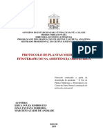 Protocolo de Plantas Medicinais e Fitoterápicos Na Assistência Obstétrica