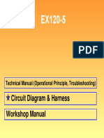 Hitachi EX120-5 Service Manual (Technical Manual+Troubleshooting+Workshop Manual+Diagrams) PRIME 914 Páginas