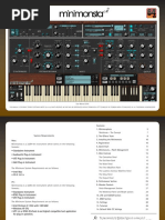 Minimonsta Manual