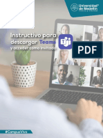 Instructivo Teams Estudiantes