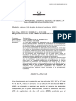 Sentencia Tribunal de Medellin - Promesa de Compraventa