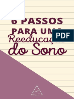 E Book 6 Passos para Uma Reeducacao Do Sono