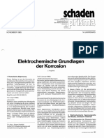 Elektrochemische Grundlagen Der Korrosion