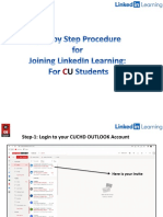 Step by Step Procedure For Joining LinkedIn Learning For CU Students