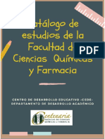 Catálogo de Estudios CCQQF