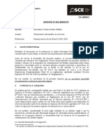 Cálculo del límite para prestaciones adicionales en contratos de servicios