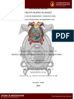 "Análisis y Planificación Vial Del Tránsito