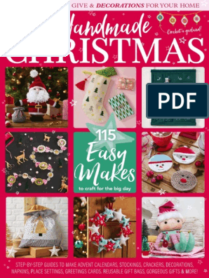 We Love Craft - Handmade Christmas 2022, PDF, Knitting