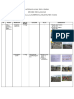 LAPORAN HARIAN PENGAWASAN Prasaran