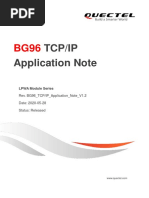 Tcp/Ip Application Note: LPWA Module Series