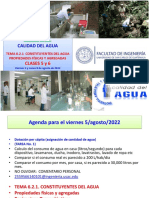 Clases 5 y 6 Calidad Del Agua Tema 6.2.1