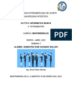 Informacion Basica - Semana 2