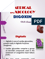 Toxicology Lecture 5 - Digoxin