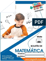 PDF Cuadernillo de Matematica para El Tercer y Cuarto Grado de Primaria - Compress