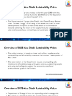 DOE Abu Dhabi Sustainability Vision
