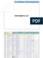 NB 95 - 7) N2 Instrument List