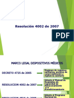 Presentacion Resolucion 4002 de 2007