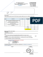 Cotización de servicios de soldadura y calificación de soldadores