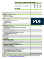 PRAGMATICS-CHECKLIST