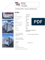 GENERADOR INDUSTRIALE FG Wilson P500-3 - Perkins - 500 kVA Genset - DPX-16019