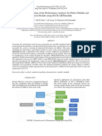 Modelling and Simulation of The Performance Analysis For Peltier Module and Seebeck Module Using MATLAB/Simulink