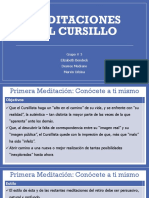 Meditaciones Del Cursillo Exposición Escuela II Nivel 11062022