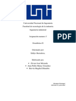 Trabajo de Estadistica II