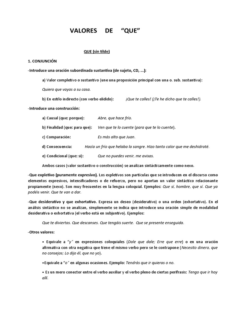 valores-que-qu-pdf-oraci-n-ling-stica-relaciones-sint-cticas