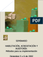 Presentacion de Acreditacion en Salud