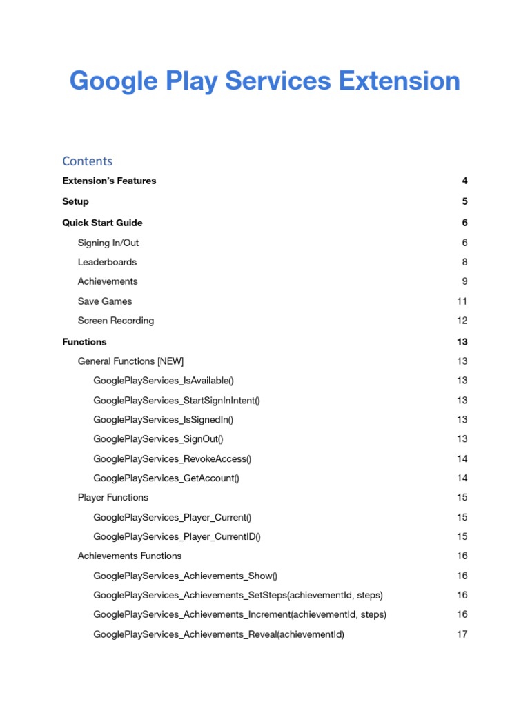 Google Play Services Extension | PDF | Boolean Data Type | Google Play
