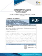 Guía de Actividades y Rúbrica de Evaluación - Unidad 3 - Tarea 4 - Integrales