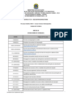 Processo Seletivo 2023.1 Cursos Técnicos Subsequentes IFCE Fortaleza