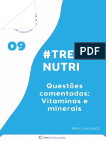 Caderno de Questões - Vitaminas e Minerais - Sem Gabarito