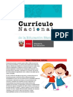 CURRICULO NACIONAL Desempeños, Capacidades y Competencias 2019