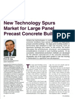 New Technology Spurs Market For Large Panel Precast Concrete Buildings
