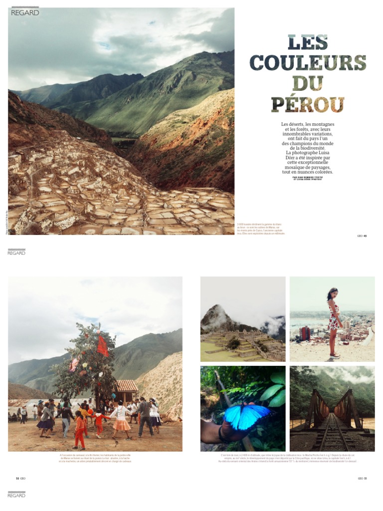Peru Geo Magazine | PDF | Pérou | Empire Inca