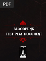 Bloodpunk - Playtest Document 01