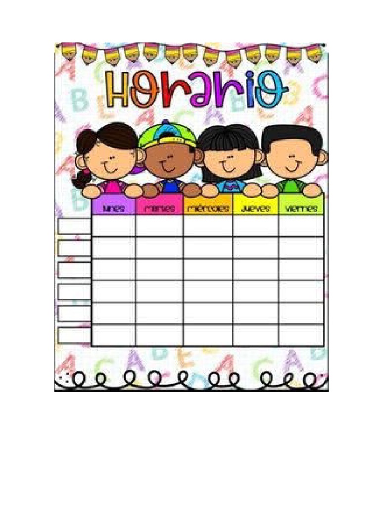 Horario Listo