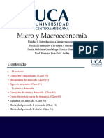 Micro y Macroeconomía - Clase 2