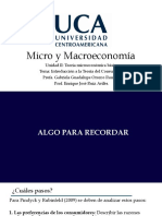 Micro y Macroeconomía - Clase 5