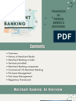 Merchant Banking: Roles, Services & Regulations