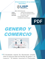 Genero y Comercio