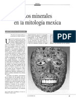 Ruiz Guadalajara 1992 MInerales Mitologia Mexica Revista Ciencias