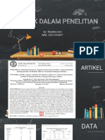 Statistik Dalam Penelitian